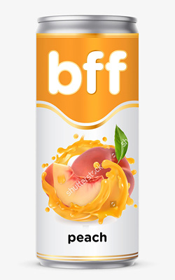 «BFF» peach