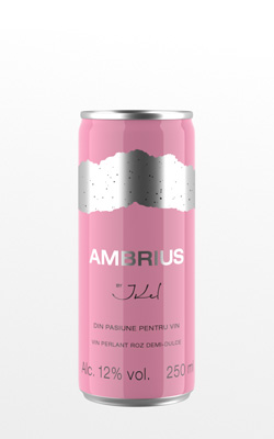 «AMBRIUS» Вино розовое полусладкое